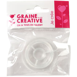GRAINE CREATIVE Fil Elastique Transparent - 5M (Diam 0.5Mm)