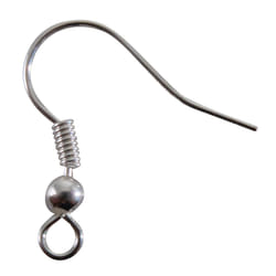 GRAINE CREATIVE Sachet De 6 Boucles D'Oreilles Pendentifs Argentées