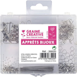 Coffret daccessoires création Bijoux Coloris Argent