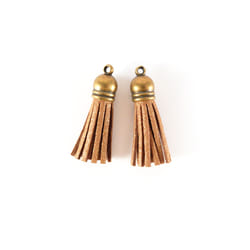 GRAINE CREATIVE 2 Tassels Finition Bronze Or
