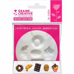 GRAINE CREATIVE Mini Moule Silicone Gourmandises Ø 70Mm