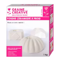 GRAINE CREATIVE 500140, Blanc, Poudre d'altération, Poudre