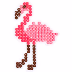 GRAINE CREATIVE Kit Diamond Sticker - Flamant Rose, Rose, 6 an(s), 10 an(s), Garçon/Fille, Plastique, Chine