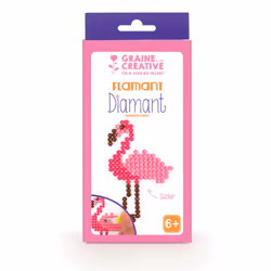 GRAINE CREATIVE Kit Diamond Sticker - Flamant Rose