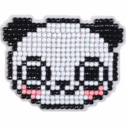 GRAINE CREATIVE Kit Diamond Mosaic Sticker - Panda, Blanc, 6 an(s), 10 an(s), Garçon/Fille, Plastique, Chine