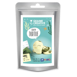 GRAINE CREATIVE Sachet Fimo 2X25G - Tortue