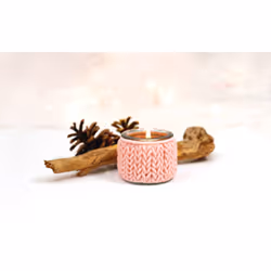 GRAINE CREATIVE Kit Fimo Photophore + Seringue - Haut Les Mailles
