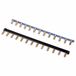 Caractéristiques du peigne horizontal 12 modules pour neutre - ABB : Modèle : peigne d'alimentation horizontal Usage : Neutre ...