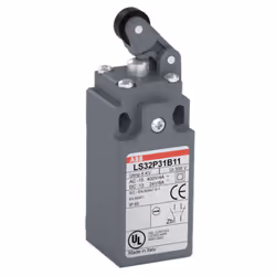 ABB LS33P31B11, Commutateur de limite, Avec fil, Zamak, Gris, IP66, 230 V