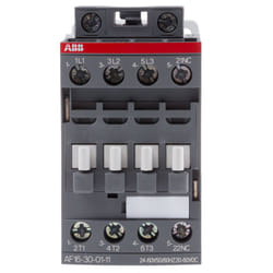 ABB - Contacteur série AF16, 3 pôles , 3NO, 30 a, 24 v (c.a./c.c.), 7,5 kW ( Prix pour 1 )