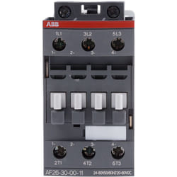 Contacteur ABB série AF26Z, 3 pôles , 3NO, 45 A, 24 V (c.a./c.c.), 11 kW ( Prix pour 1 )