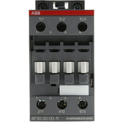 ABB - Contacteur série AF30, 3 pôles , 3NO, 50 a, 24 v (c.a./c.c.), 15 kW ( Prix pour 1 )