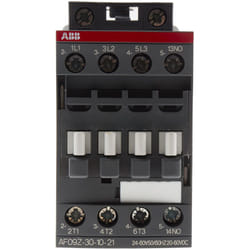 ABB - Contacteur série AF09, 3 pôles , 3NO, 7 a, 60 v c.c., 4 kW ( Prix pour 1 )