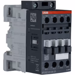 Tension de bobine = 12 V c.c. Nombre de pôles = 4 Tension de contact = 690 V c.a. Courant de contact = 25 A Gamme = AF09 Conf ...