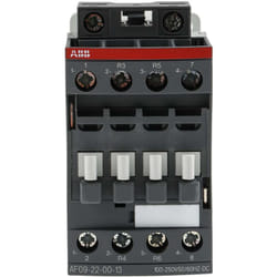 ABB - Contacteur série AF09, 4 pôles , 2 n/o + 2 n/f, 25 a, 230 v c.a., 4 kW ( Prix pour 1 )