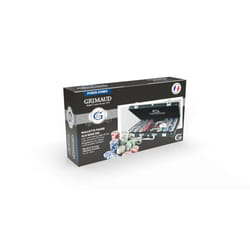 Grimaud POKER - MALLETTE PREMIUM , 300 JETONS 11,5G MARQUÉS, 2 JEUX