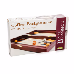 Cartamundi Backgammon Acajou 28X15 Cm