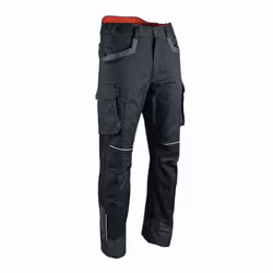 Caractéristiques techniques Pantalon stretch multipoches FACOM RUNNER FXWW1001E : - Ceinture élastiquée côtés, 5 passants don ...
