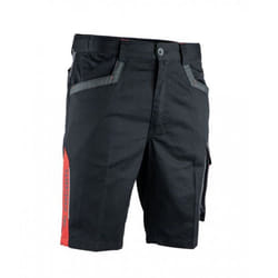 Bermuda FACOM Turn Noir/Gris/Rouge Taille S - FXWW6000E-S