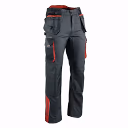 Ce pantalon de travail Facom allie technicité, fonctionnalités, résistance et confort. Avec son tissu stretch coton majoritai ...
