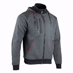 Sweat zippé FACOM Jumper Gris/Noir/Rouge Taille L - FXWW8000E-L