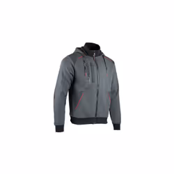 Sweat zippé FACOM Jumper Gris/Noir/Rouge Taille XXL - FXWW8000E-XXL