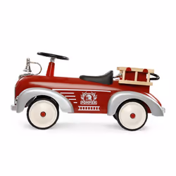 Le Petit Nouveau Speedster Pompier, Métal, Rouge
