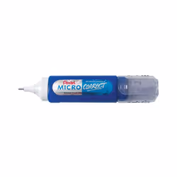 Pentel Micro Correct, 12 ml, Bleu, Fin, Métal