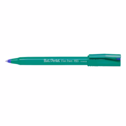 Pentel Fine Point R50, Clip, Stylo à bille, Bleu, 12 pièce(s), Fin