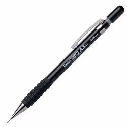 Pentel 120 A3, Noir, Plastique, Caoutchouc, Noir, HB, 0,5 mm, Rond