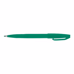 Pentel Sign Pen, Vert, Fin, Vert, Encre à base d'eau, 2 mm, 0,8 mm