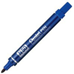 Pentel N 50 marqueur indélébile Pointe ogive Bleu 12 pièce(s)