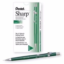 Pentel P205-D, Vert, 0,5 mm, 12 pièce(s)