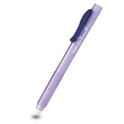 Pentel Clic Eraser 2 gomme à effacer Bleu, Transparent 1 pièce(s)