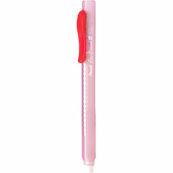 Pentel ZE11T-B gomme à effacer Rouge, Transparent, Blanc 1 pièce(s)