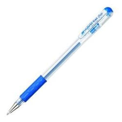Pentel Hybrid Gel Grip Stylos à encre gel avec bouchon Bleu 12 pièce(s)