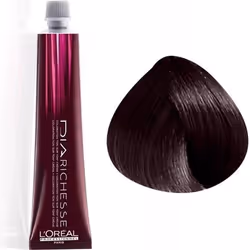 Coloration ton sur ton sans ammoniaque LOréal Professionnel - Dia Richesse 4.20 Rouge Violine