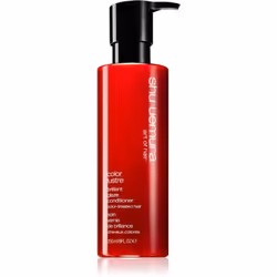 Vous pouvez faire en sorte que votre couleur de cheveux dure très longtemps à la maison ! Ne laissez pas vos cheveux colorés se faner et prenez soin de leur couleur vibrante avec l'après-shampoing protection de couleur Shu Uemura Color Lustre. Une seule goutte après chaque lavage apportera une belle brillance et une nutrition profonde. Les baies de goji offrent une protection parfaite de la couleur.