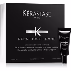 Jusqu’à 1 000 nouveaux cheveux en 3 mois seulement ! La cure capillaire Kérastase Densifique Homme est co ...