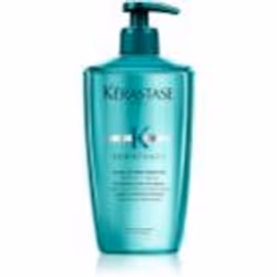Vos cheveux se cassent facilement&nbsp;? Redonnez-leur de la force. Le shampoing booster de longueur et renforçateur Kérastase Résistance Bain Extentioniste pénètre profondément dans les fibres capillaires et les protège sur toute leur longueur pendant la croissance.