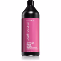 La durabilité maximale de vos cheveux colorés ne doit être plus qu’un vœu. Grâce au shampoing Matrix Total Results Keep Me Vi ...