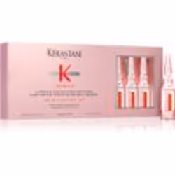 Vous pensez que votre problème de chute des cheveux est impossible à résoudre&nbsp;? Le sérum intense pour cheveux en manque de volume Kérastase Genesis Ampoules Cure Fortifiante Anti-Chute à l’aminexil et au gingembre vous convaincra du contraire. C’est un produit qui aide grandement pendant les périodes de chute de cheveux et vous pourrez constater combien il renforce l’environnement de votre cuir chevelu. Il agit aussi comme agent protecteur contre les facteurs extérieurs agressifs.
