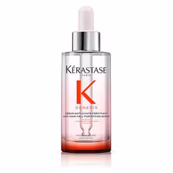 De nombreuses femmes souffrent de chute de cheveux. Le sérum renforçant Kérastase Genesis Serum Anti-Chute Fortifiant fait face à ce problème pour que vous puissiez enfin être contente de vos beaux cheveux parfaitement sains. Ce sérum contient des substances qui activent la croissance et qui favorisent également la bonne santé de votre cuir chevelu. L’aminexil