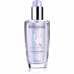 Mettez la beauté de vos cheveux en évidence. L’huile nourrissante intense Kérastase Blond Absolu Huile Cicaextreme offre un s ...