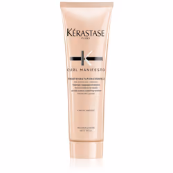 Prendre soin des cheveux bouclés n'est souvent pas une promenade de santé. Mais l’après-shampoing hydratant et nourrissant Kerastase Curl Manifesto Fondant Hydratation Essentielle vous facilite la tâche grâce à sa formule unique d'agents hydratants et définissants.
