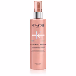 Dites adieu à vos frisottis et à vos cheveux indociles et sans brillance. Le sérum thermoprotecteur Kérastase Serum Chroma Th ...