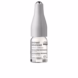 Aminexil Advanced ampoules enrichies en actifs dermatologiques pour cheveux 42 x 6 ml