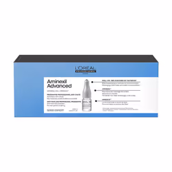 Aminexil Advanced ampoules enrichies en actifs dermatologiques pour cheveux 42 x 6 ml
