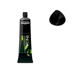 LOréal Professionnel Paris - Coloration dOxydation Sans Ammoniaque Inoa - 1 : Noir - 60ml