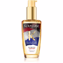 Redonnez une force et une brillance durables à vos cheveux. L’emblématique huile sèche régénérante Elixir Ultime de Kérastase ...
